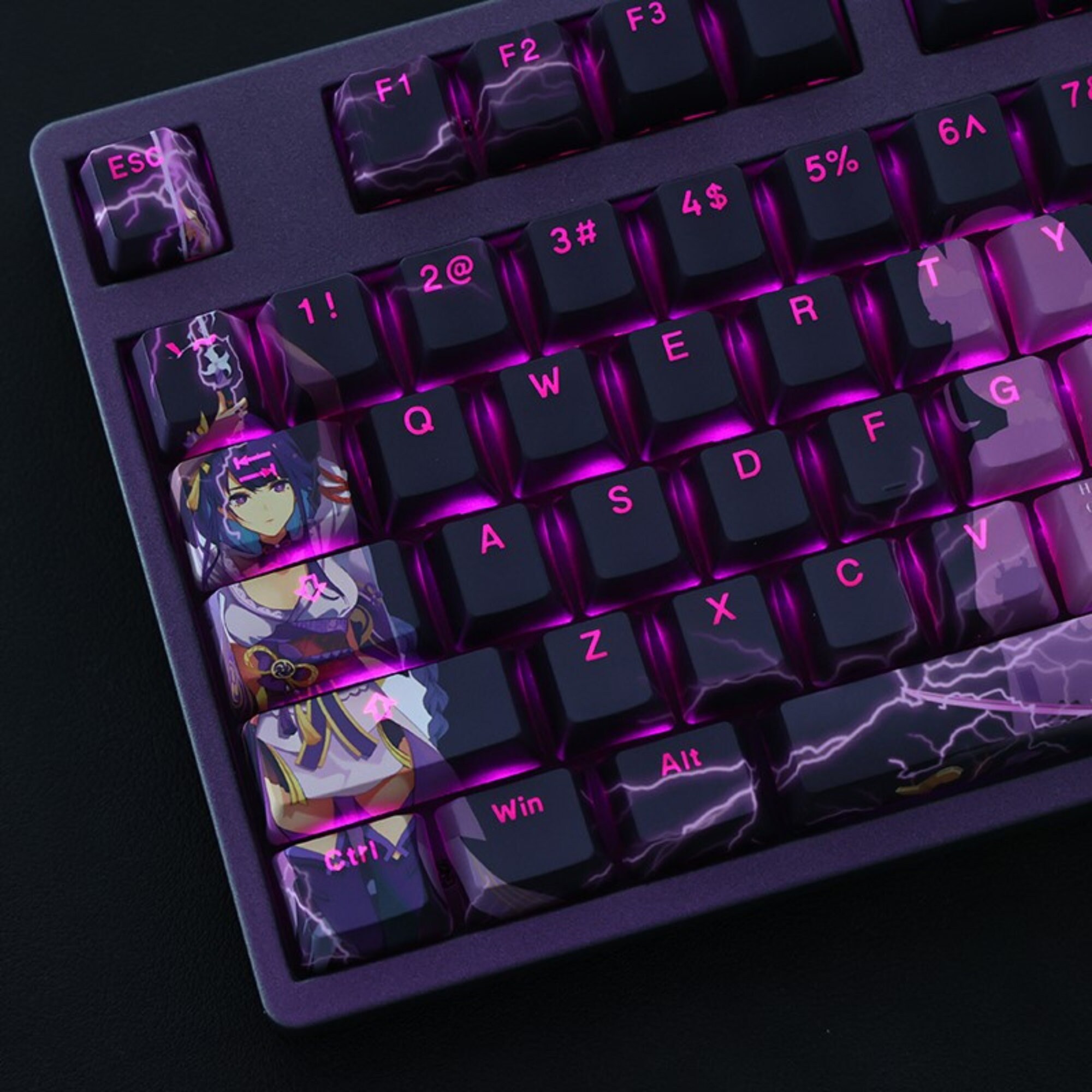 108 Keys/set Bayonetta Keycap Pbt Dye Subbed Backlit Keycaps Cartoon Anime  Gaming Key Caps For Ansi 61 87 104 108 Layouts - Mice & Keyboards  Accessories - AliExpress