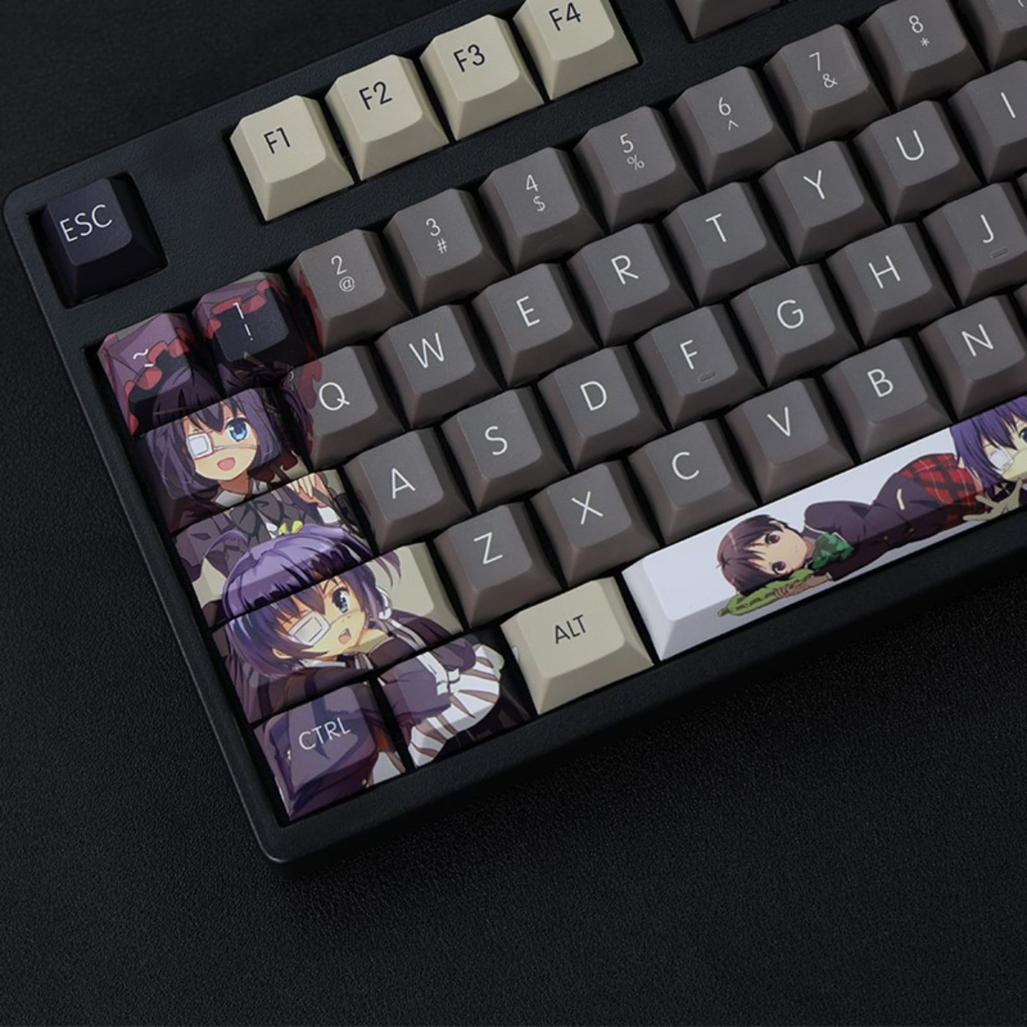 GUNDAM Anime Mechanical Keyboard Wired USBC Computers  Tech Parts   Accessories Computer Keyboard on Carousell