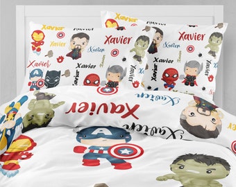 cotton superhero sheets