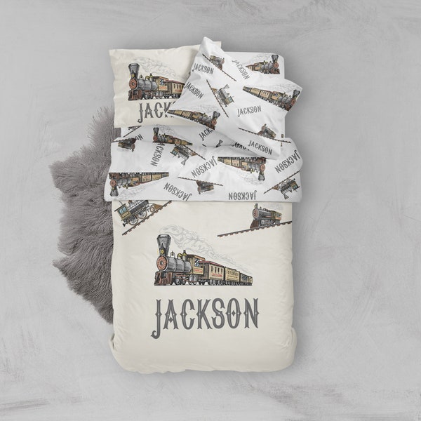 Train Twin Bed Sheets Etsy