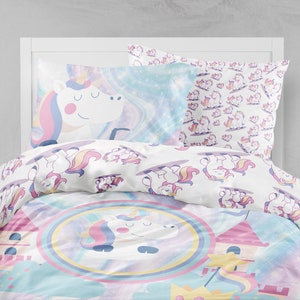 Unicorn Girls Room, Unicorn Girls Bedding, Twin Duvet Covers, Toddler Comforter, Girl Queen Duvet Cover, Bedding Sets Kids, Teen Bedding