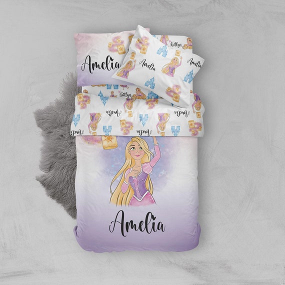 Rapunzel bedding set twin size top