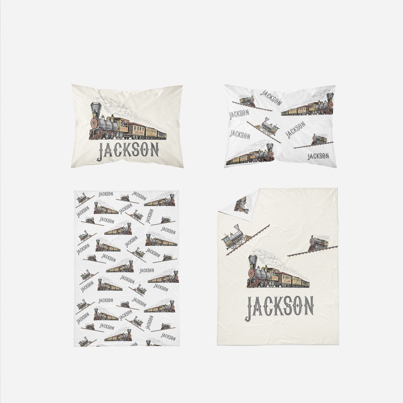 Rustic Train Duvet Cover Set GFTONL4418 main image 1