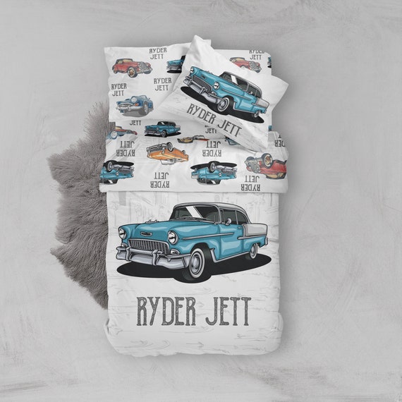 Classic car comforter set 2025