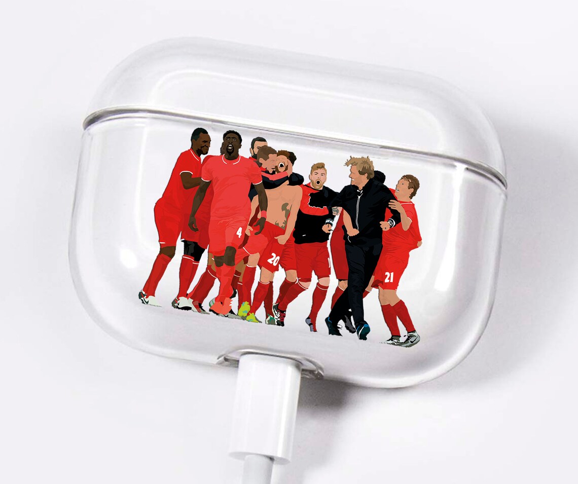 Soccer player AirPods Pro Case Cover for AirPod Pro Case Clear Etsy