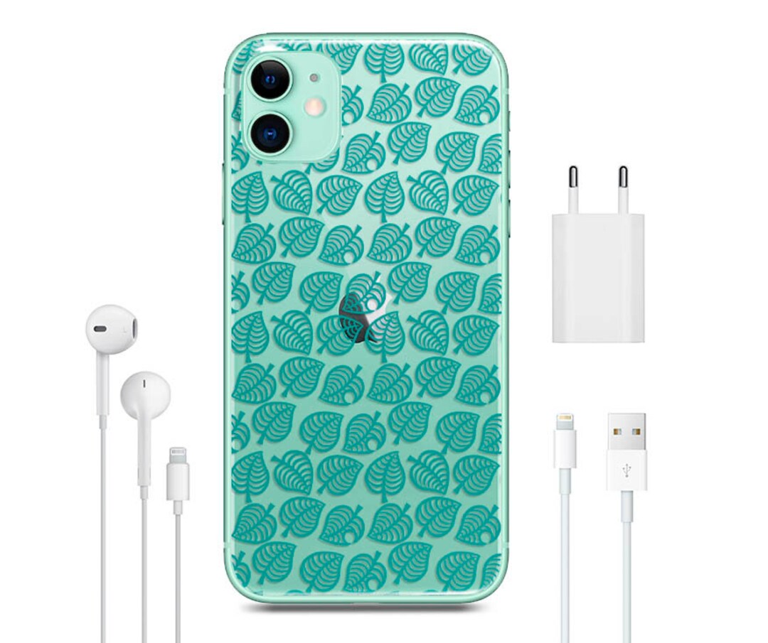 New iPhone SE Case 2020, iPhone 8 Case New Leaf iPhone 11 Case Animal Series Crossing Anti