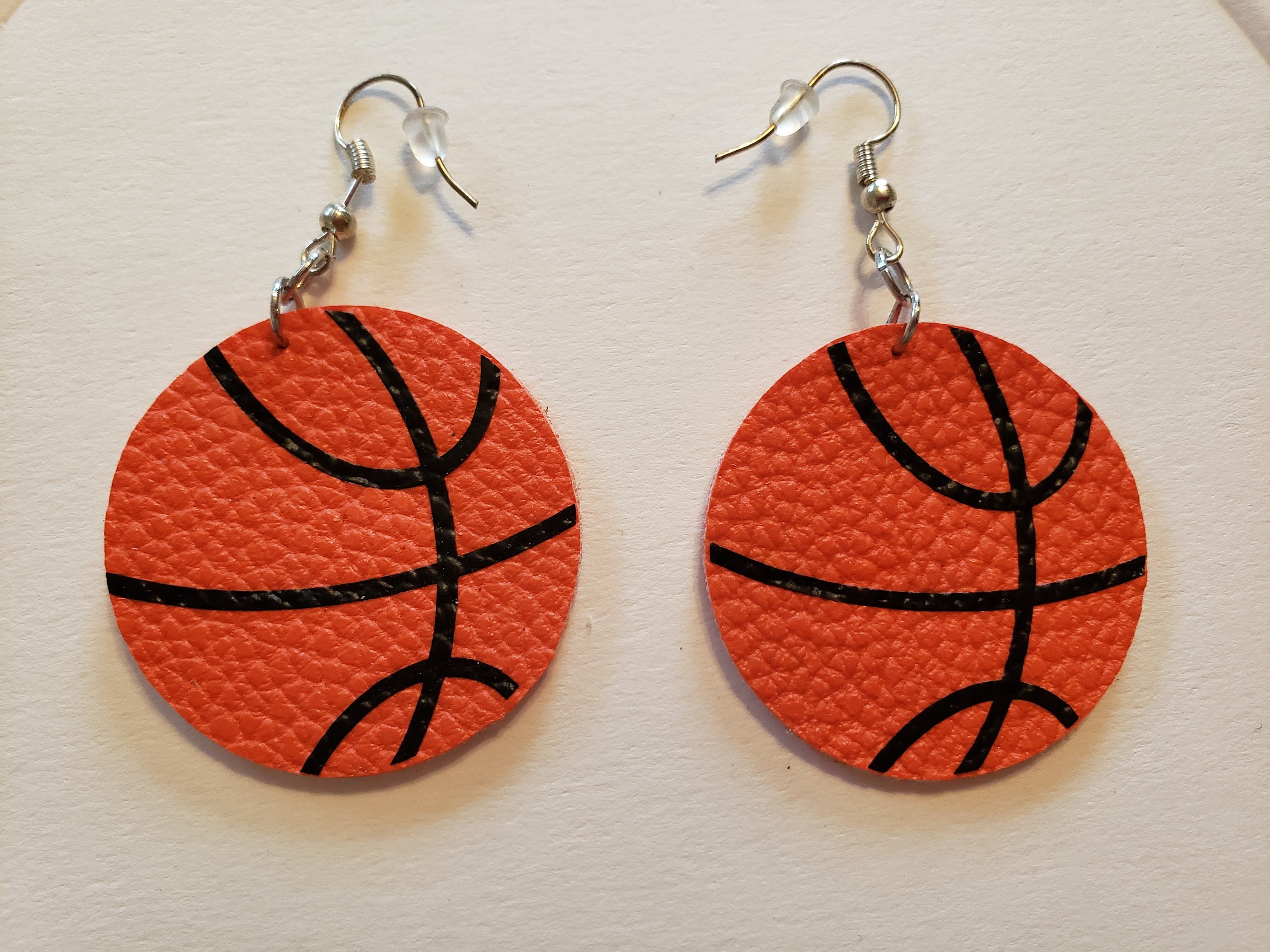 30 Basketball Earrings SVG Bundle, Faux Leather Earring SVG PNG, Shirt, Stickers, Decals, Sports
