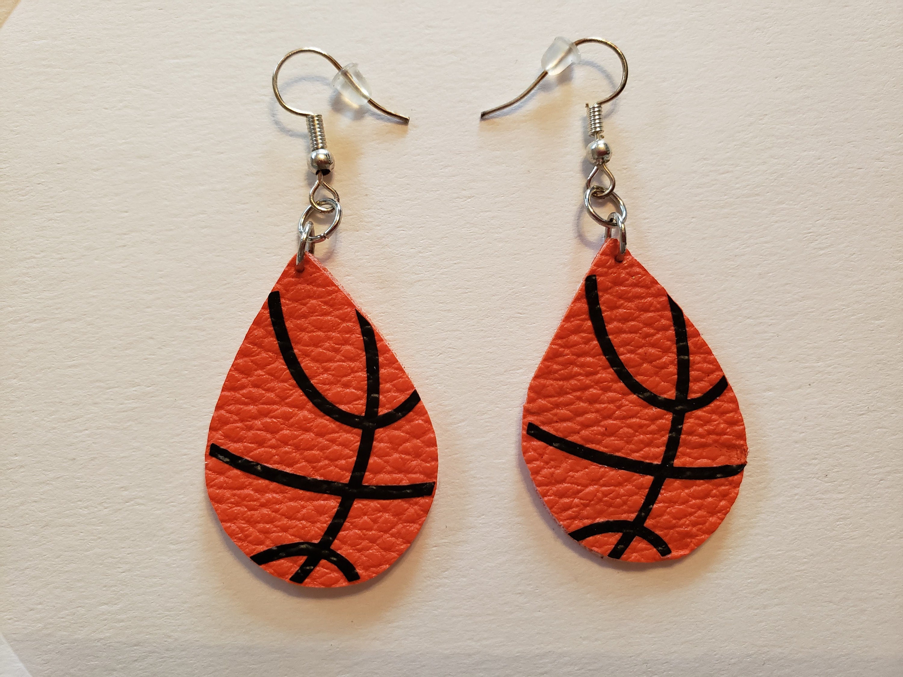 30 Basketball Earrings SVG Bundle, Faux Leather Earring SVG PNG, Shirt, Stickers, Decals, Sports
