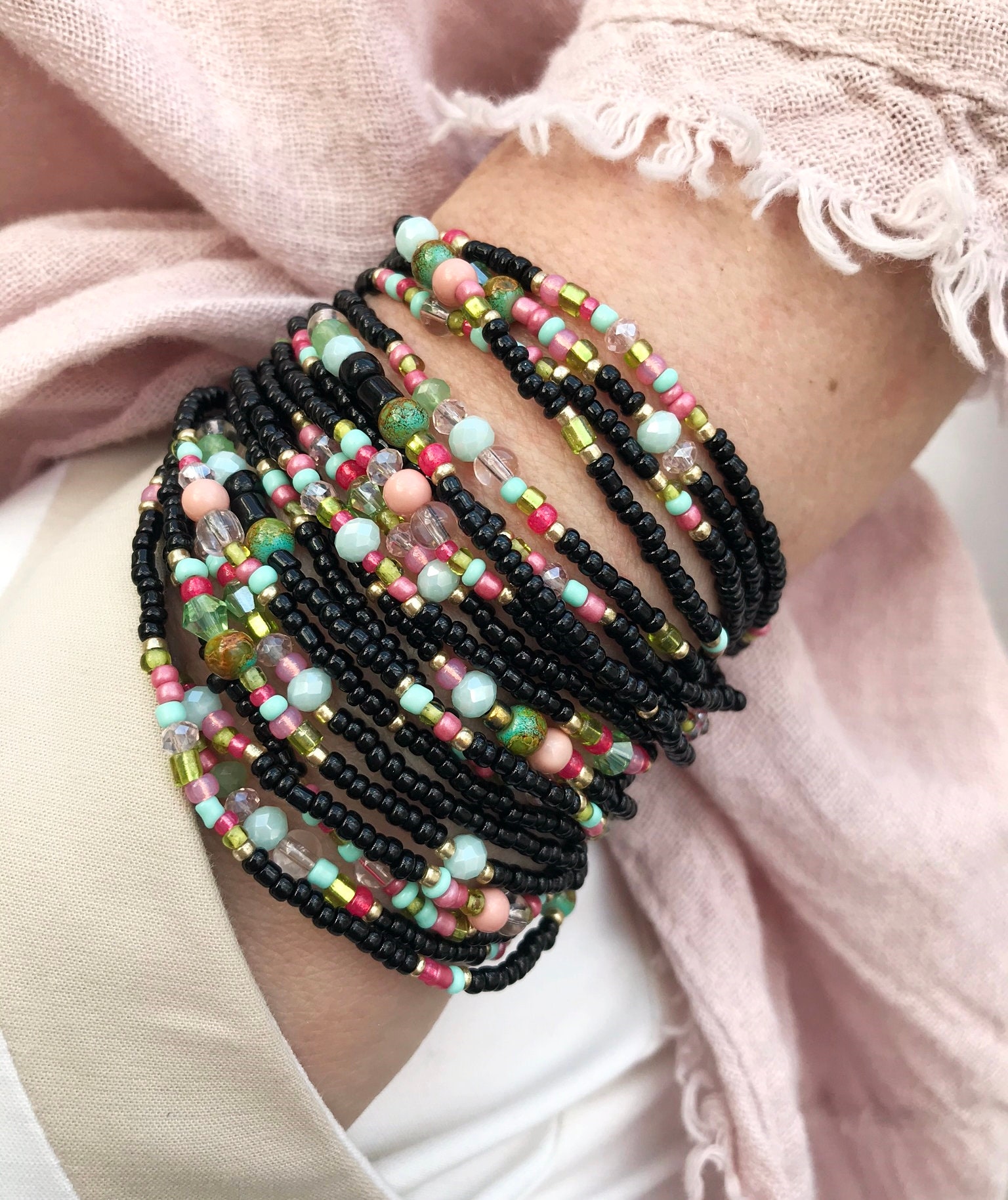 Peony on sale seed bracelet