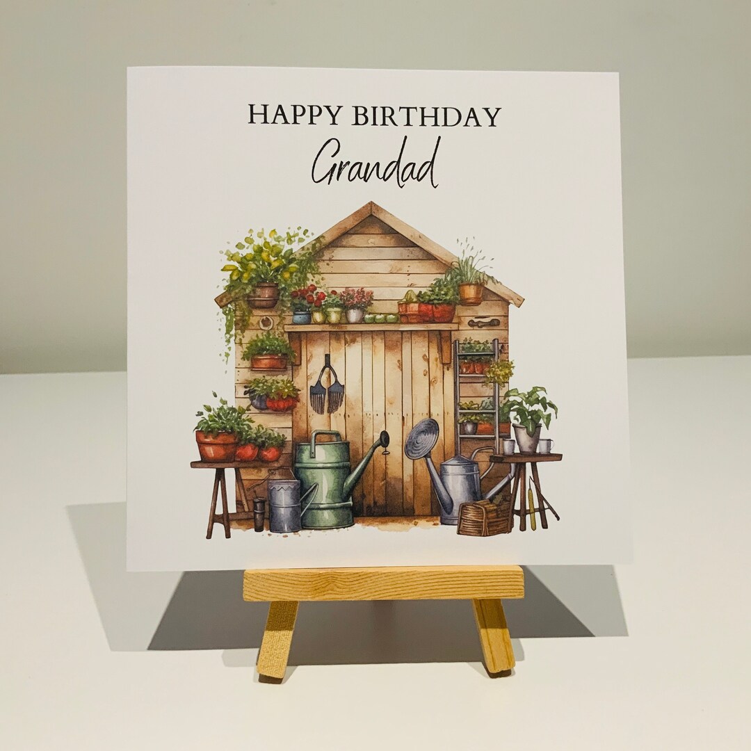 Grandad Birthday Card Birthday Card For Grandad Gardening Birthday grandad-birthday-card-birthday-card-for-grandad-gardening-birthday
