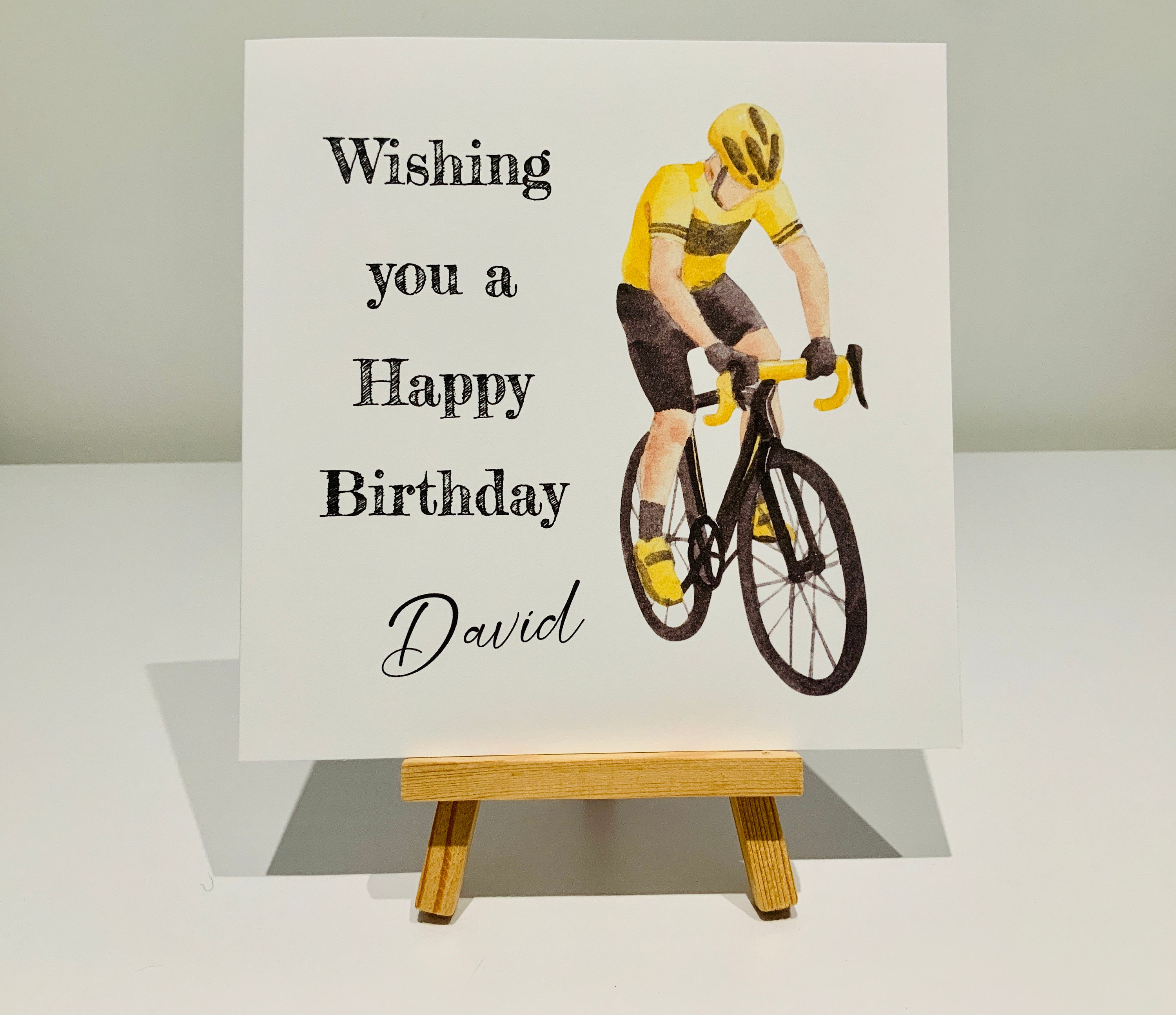 Carte Anniversaire Masculine Homme Sport Thème Ballon De Volley Fait Main - Un Grand Marché