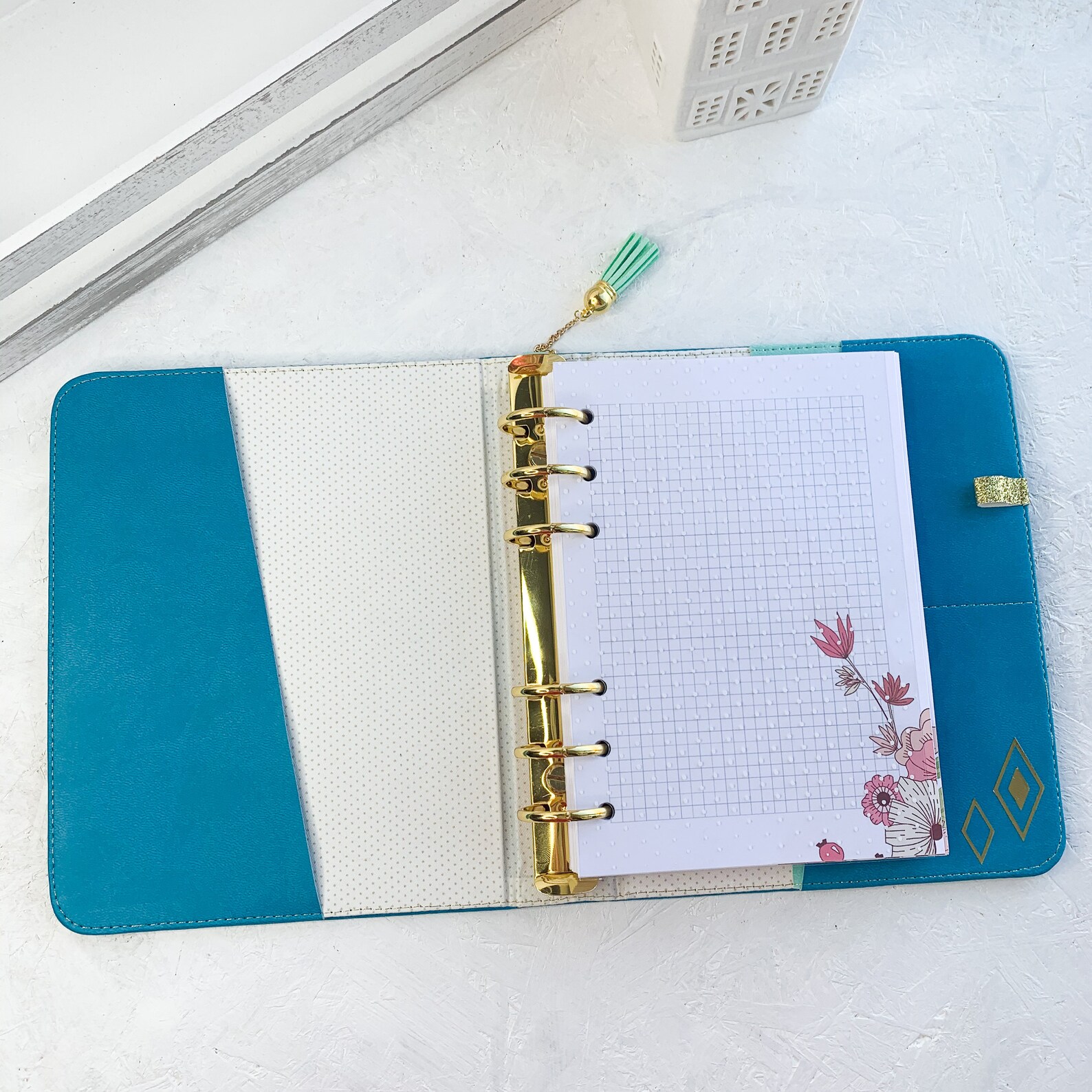 Premium a6 binder planner personalized planner budget Etsy