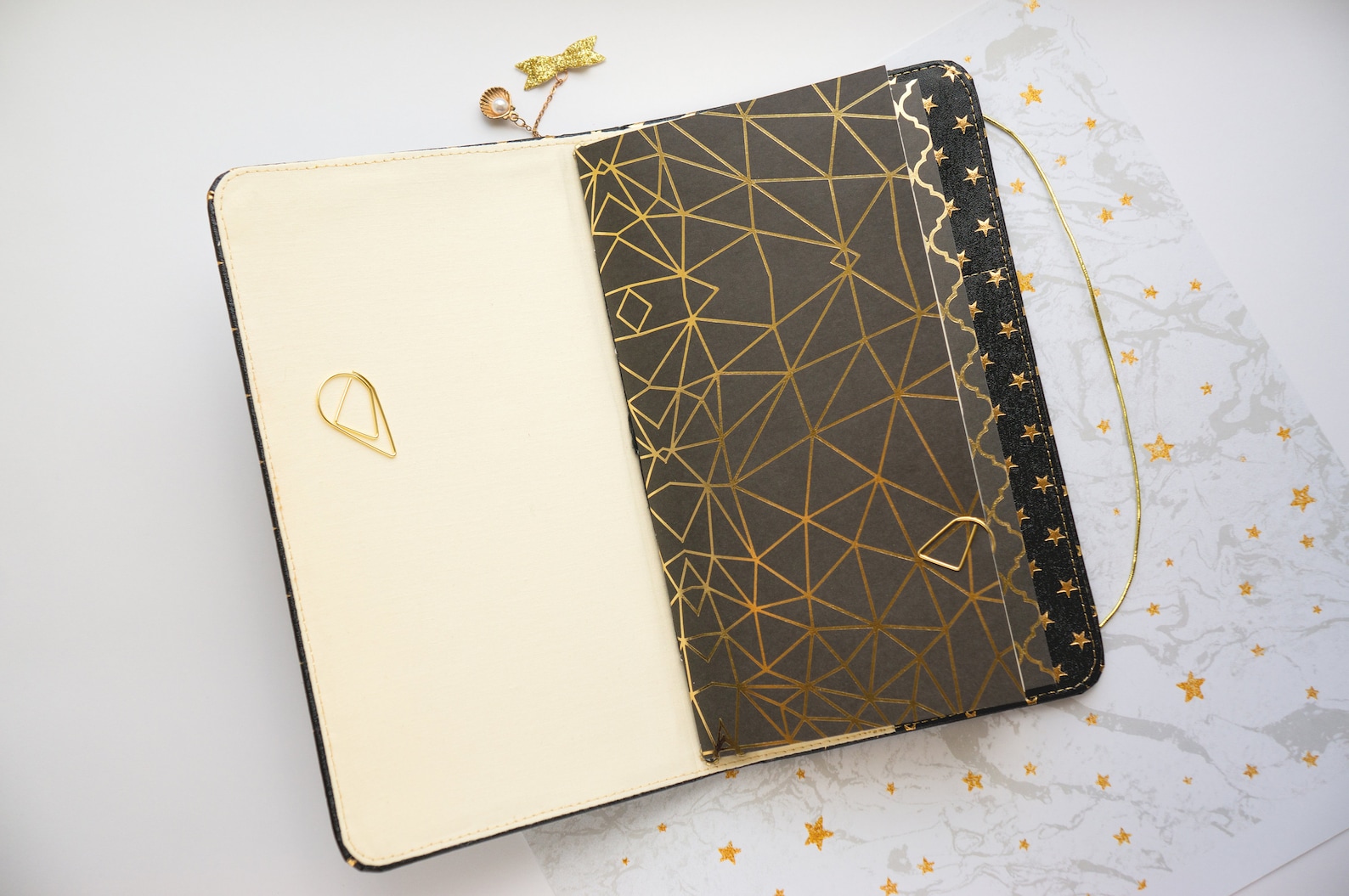 Black women planner faux leather journal standard Etsy