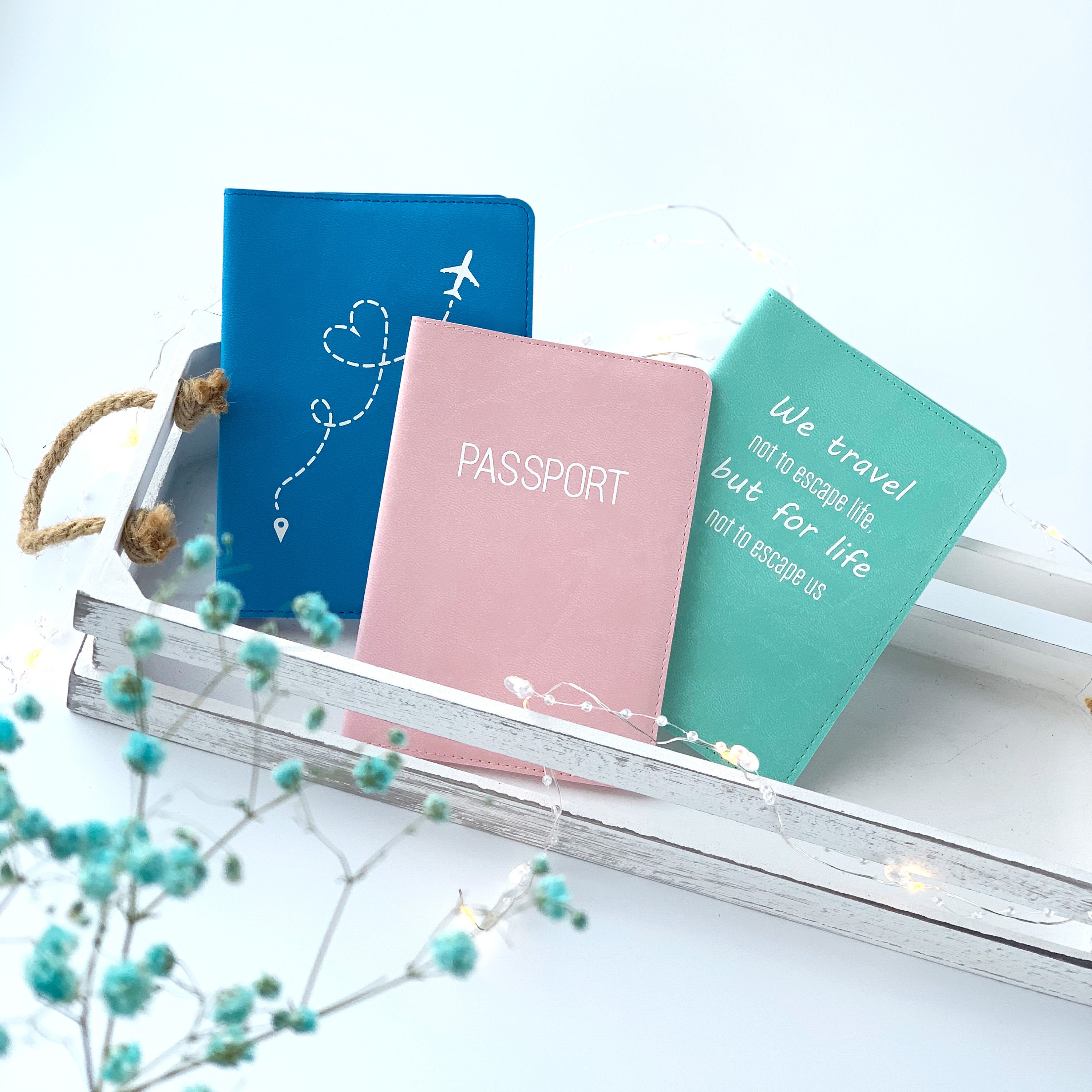 Custom passport holder Custom passport cover luggage tag Etsy