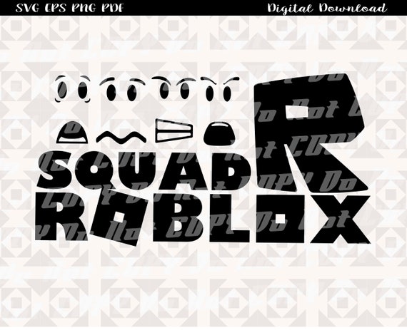 Roblox Svg Roblox Squad Svg Squadgoals Svg Silhouette Print For Shirt Svg Dxf Png 300 Dpi - robloxsquad instagram photo and video on instagram
