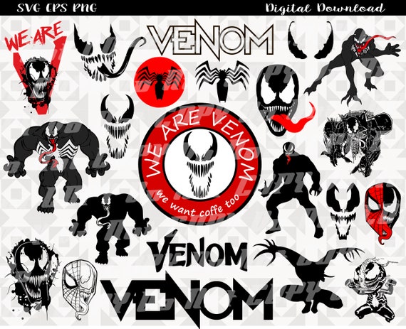 Download Venom Cricut Svg Cut File Venom Svg Vector Pdf Venom Png Eps Flexycreatives Vc 95 Venom Clip Art Venom Clipart Dxf Visual Arts Craft Supplies Tools