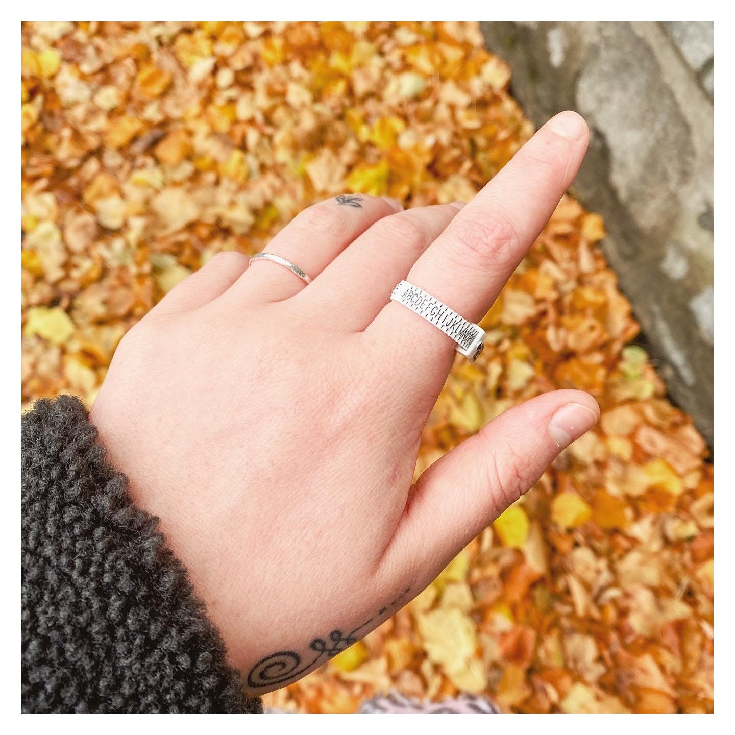 Ring Sizer Ring Ring Measurement Guide Ring Size Finder Etsy