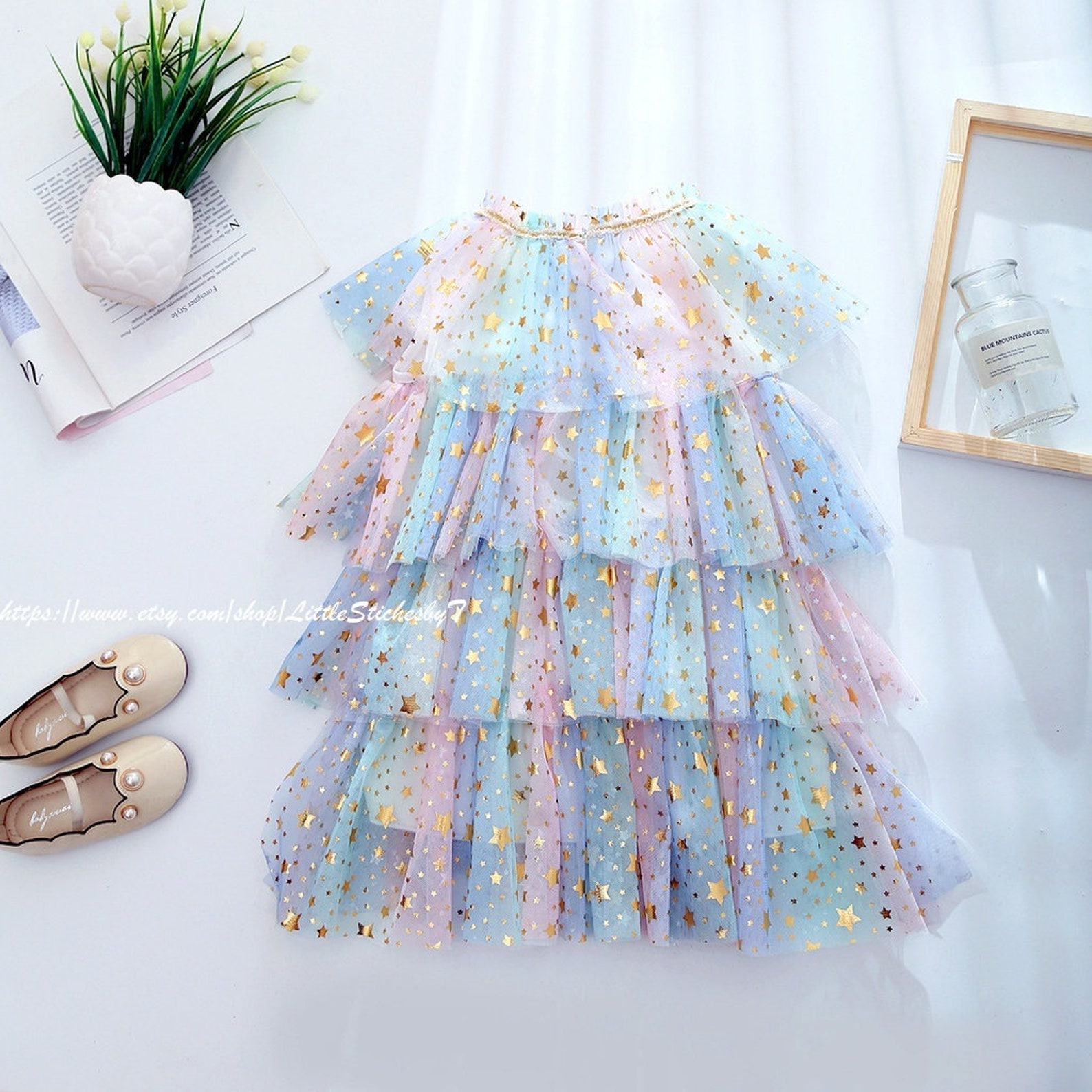 Rainbow Tulle Dress Tulle Dress Baby Toddler Girl Toddler Etsy