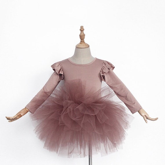 Baby girls tutu dress-Thanksgiving outfit-cake smash outfit-vintage pink tutu-baby girl dress-holiday baby tutu outfit-baby girl clothes