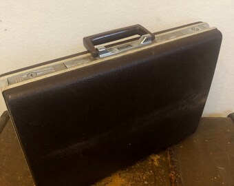 old briefcase