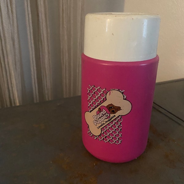 Vintage Pound Puppies Thermos