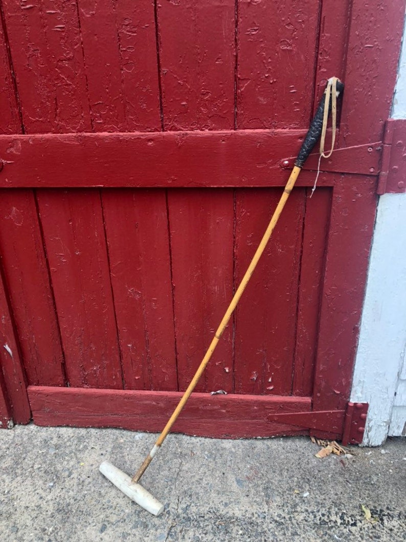 Vintage Polo Stick Etsy