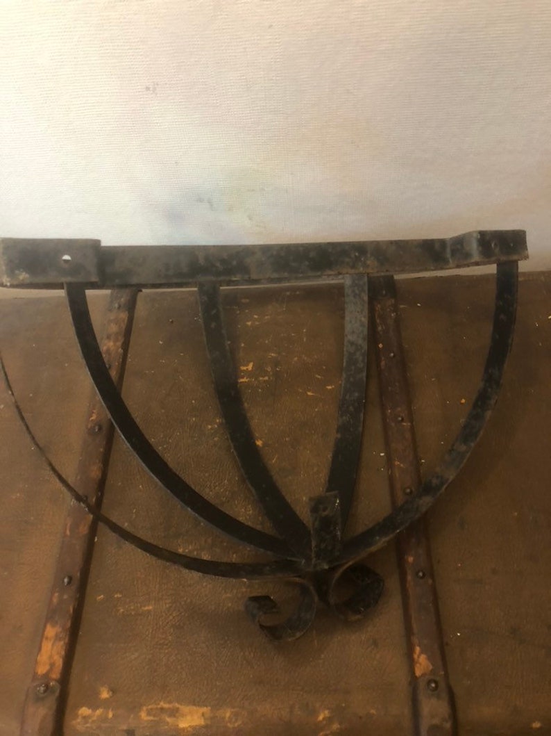 Vintage Metal Wall Planter Etsy