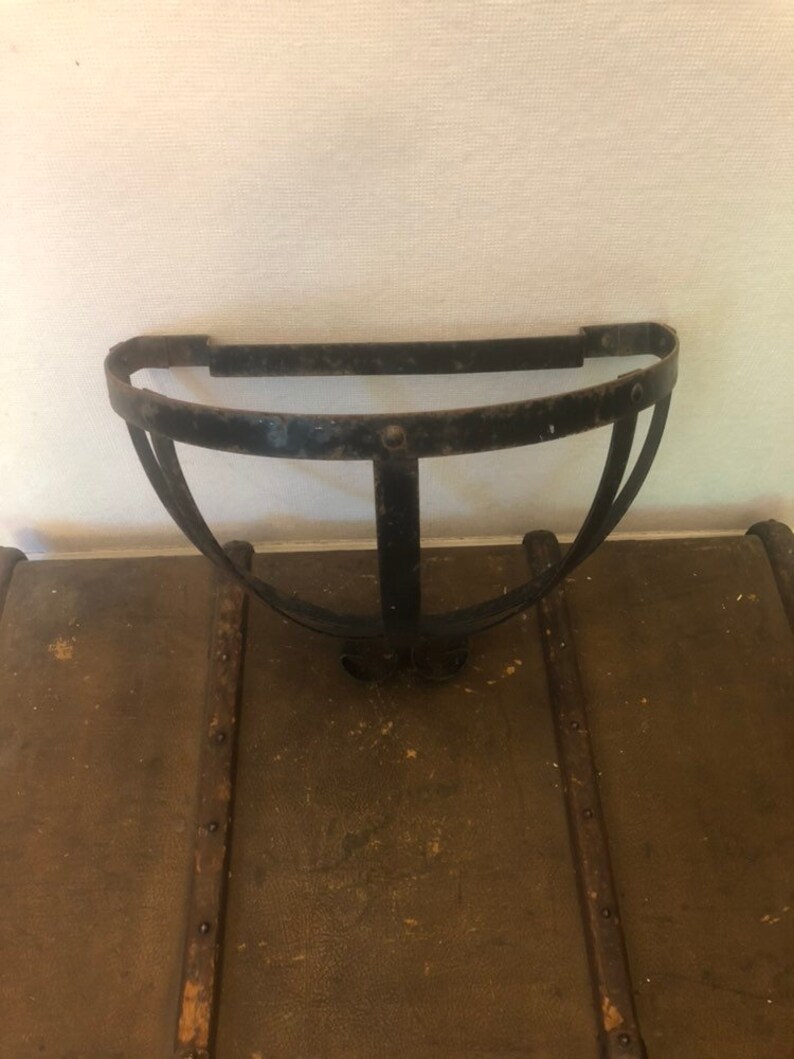 Vintage Metal Wall Planter Etsy