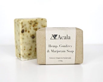 Hemp, Comfrey & Marjoram Soap from Acala
