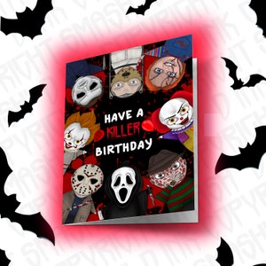 Have a Killer Birthday Card | Birthday Day Card | Greeting cards.