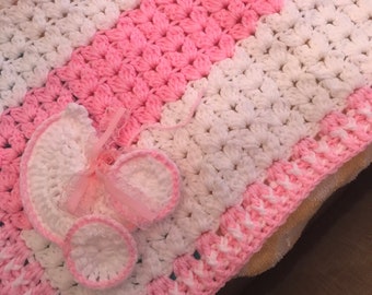 Baby blanket, crochet