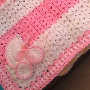 Baby blanket, crochet