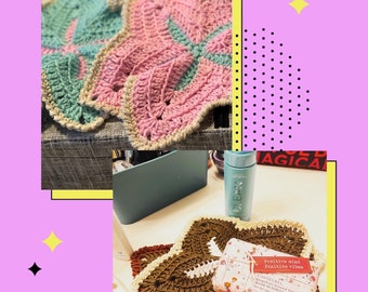 Crochet Spa bath cloth