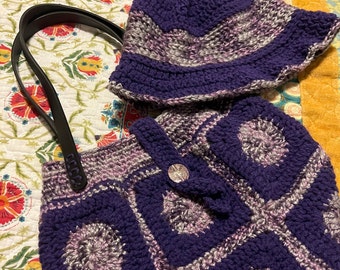 Matching Hat and purse set