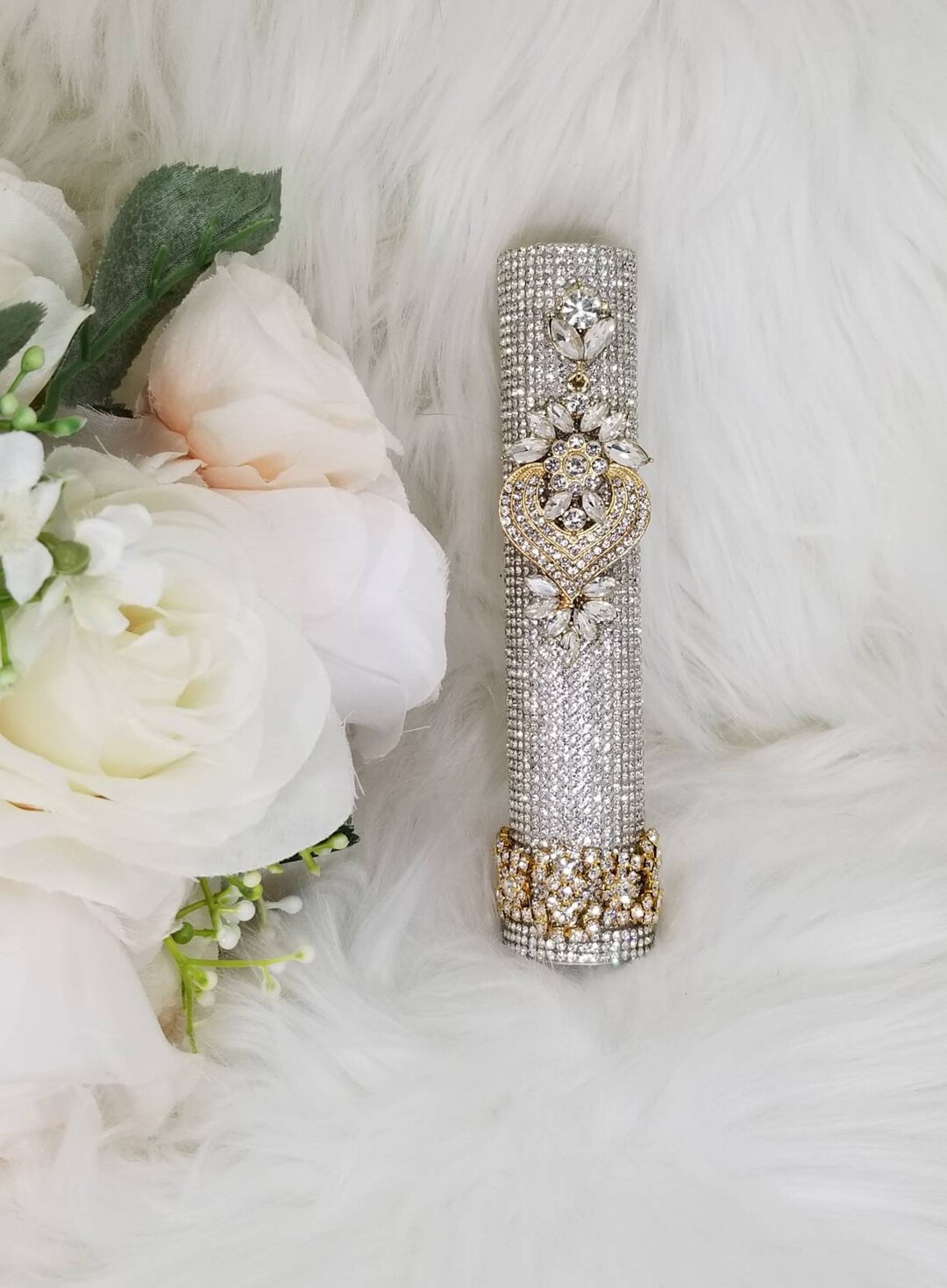 Rhinestones Wedding Bouquet Holder Bellas Glam Bling Bouquet Holders PARIS