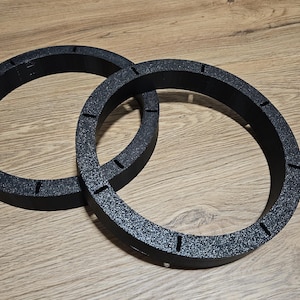Made in USA - (50mm) 8&quot; speaker mounting adapter spacer ring 8in Pair 2pcs - made in USA