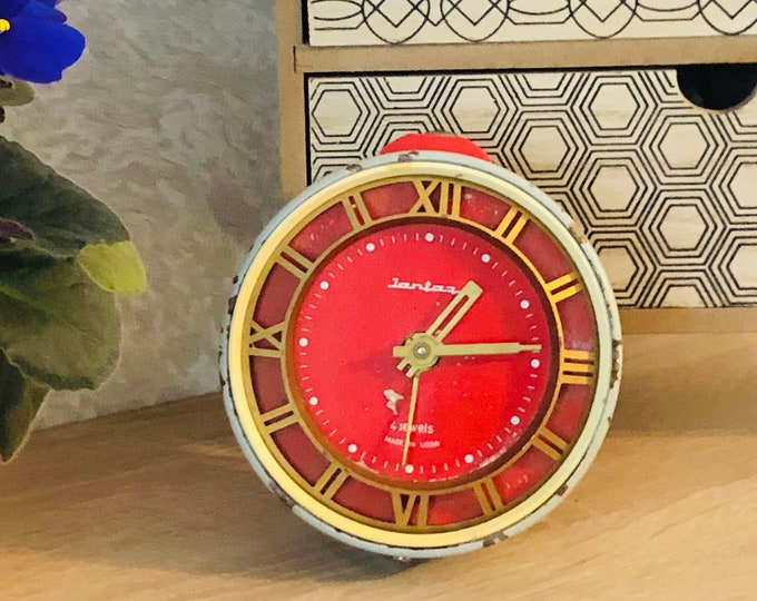 Mechanical Alarm Clock for Parts or Craft Steampunk Clock Etsy