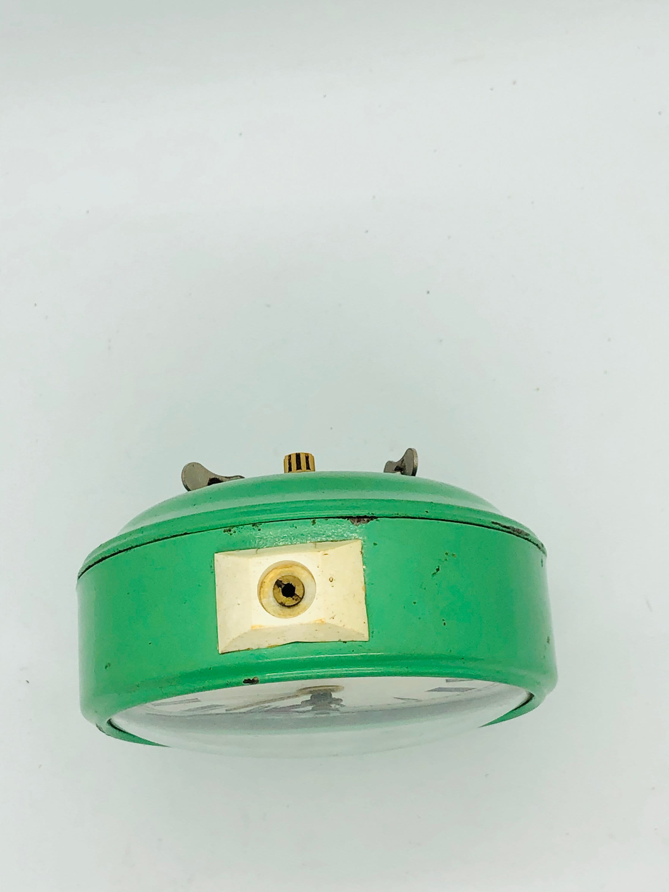 Vintage Wind up Alarm Clock for PARTS or REPAIR, Retro Alarm Clock