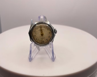 Working Vintage Albatros Women's Watch, Rare Soviet Mechanical Wristwatch, Retro USSR Ladies Timepiece Collectible Russian Mid-Century Watch