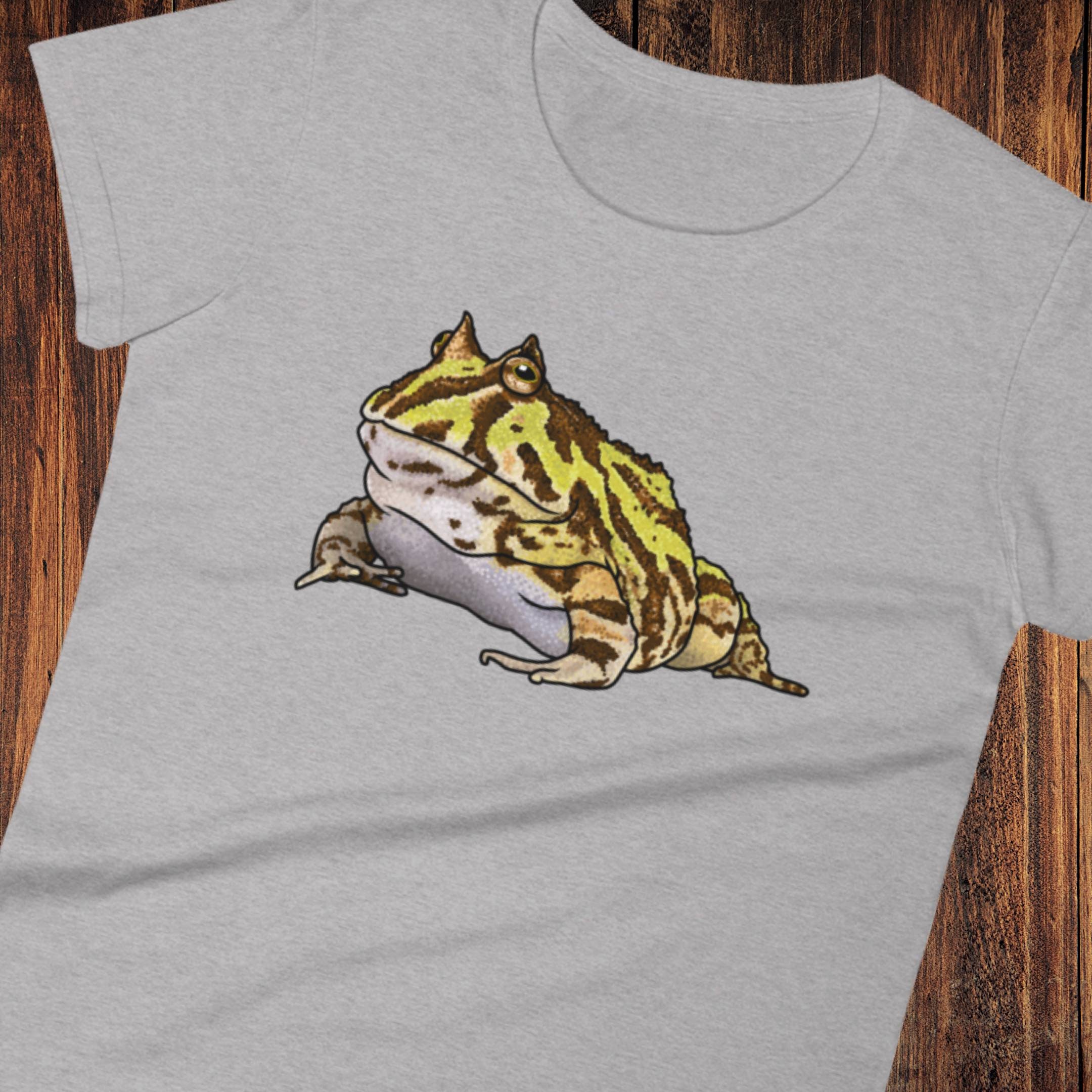 Women's Pacman Frog T-Shirt Amphibians Frogs Digital | Etsy