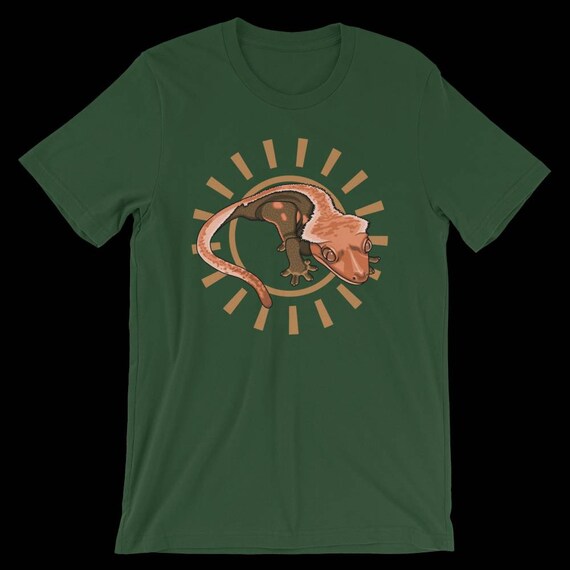 Crestie Lizard Reptile FREE POST Crested Gecko T-Shirt Adult sizes
