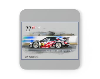 JGTC Subaru STi Kork Untersetzer