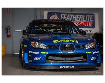 Prodrive Subaru WRC auf Aluminium