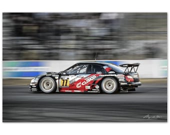 JGTC 04 Cusco Subaru STI auf Aluminium