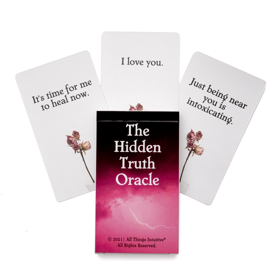 Authentic the Hidden Truth Oracle Etsy(04)