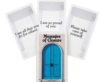 Gently used Messages of Closure © Oracle Cards