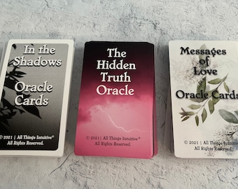 3-Oracle-Deck Bundle  -- Your choice!