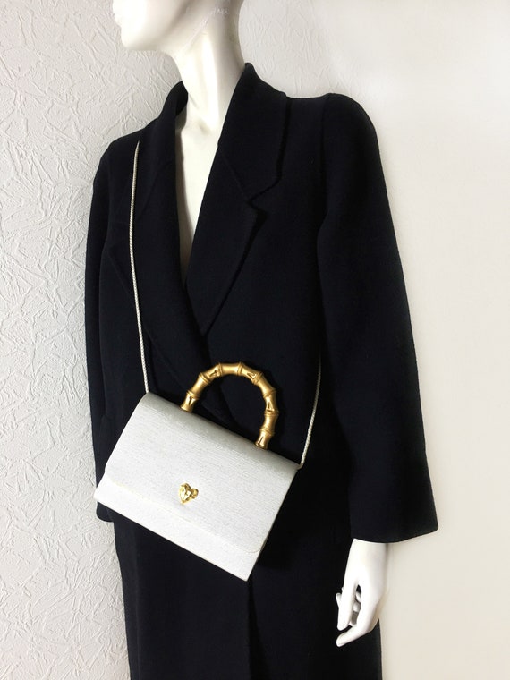 Pourchet Paris Vintage 60s SIlk and ceramic Mini B