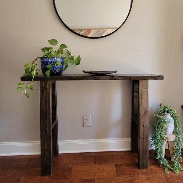 Narrow Console Table - Etsy New Zealand