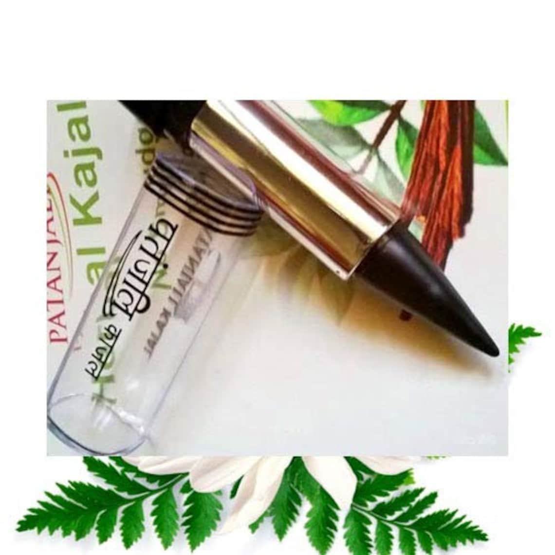 HERBAL Negro KAJAL KOHL Natural Ayurvédico Ojo delineador de Etsy